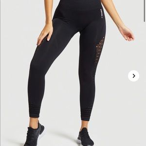 GymShark Energy Seamless (Black) High waist